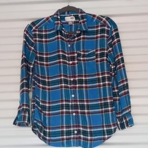 Girls old navy button down top size XL(14)